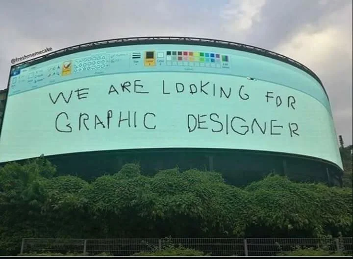 we are looking for graphic designer