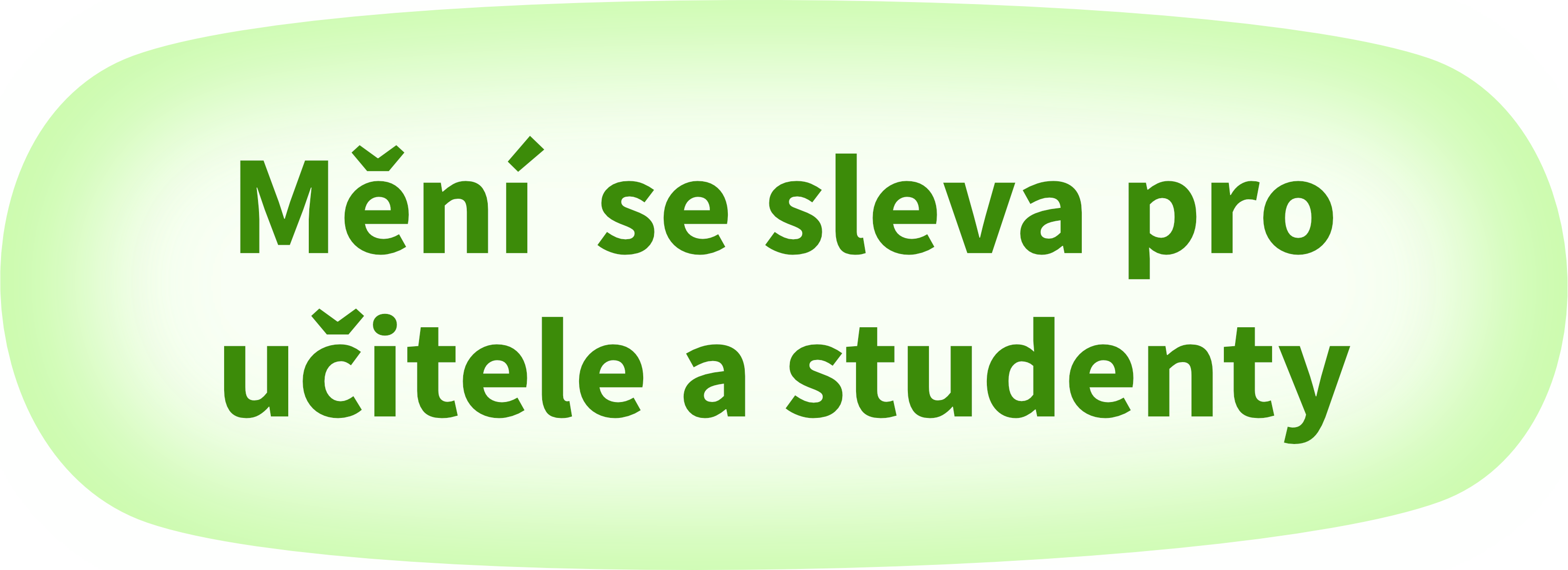 Mění  se sleva pro učitele a studenty