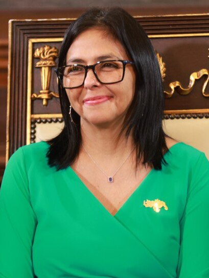 Delcy Rodr%C3%ADguez asume como Presidenta Encargada de la Rep%C3%BAblica Bolivariana de Venezuela 04 %28cropped%29