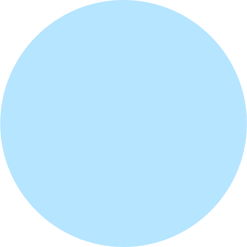 circle blue