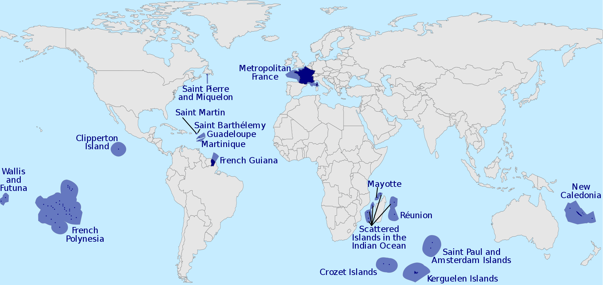 French republic+EEZ without Antarctica-en.svg