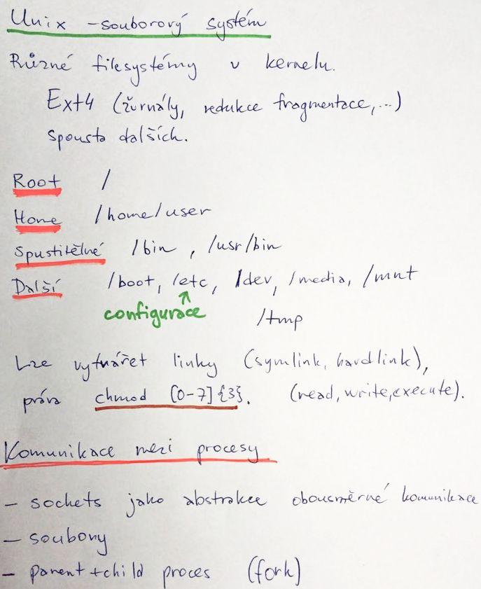 Unix - souborový systém