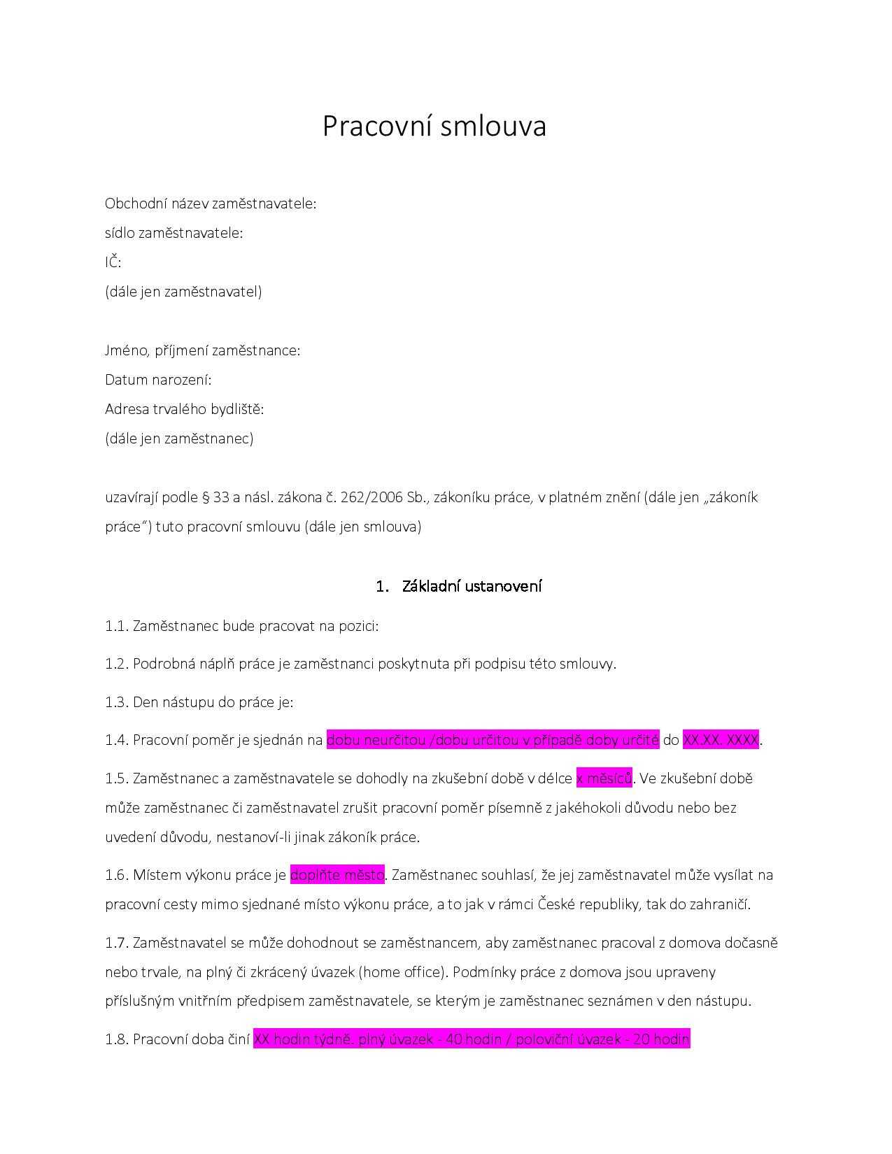 pracovni-smlouva-vzor