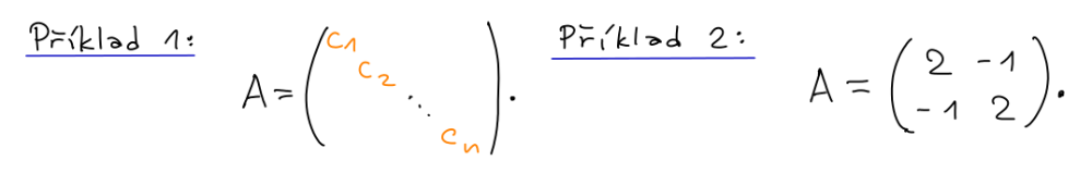 skalarni soucin nestandardni priklady