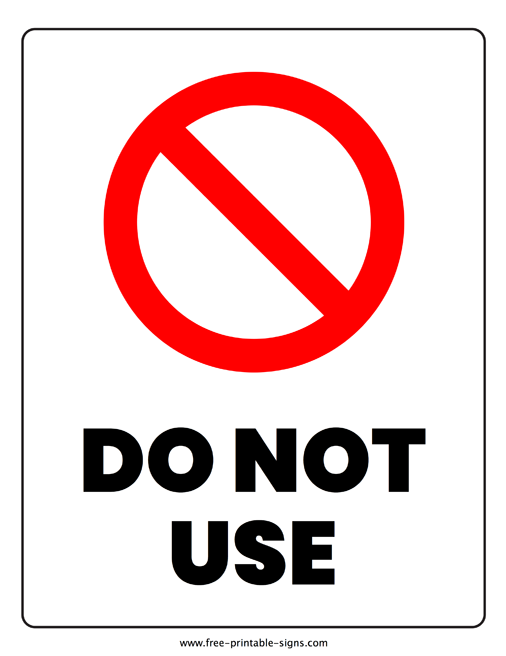 do-not-use-sign