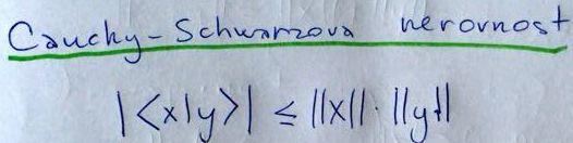 Cachy-Schwarzova nerovnost