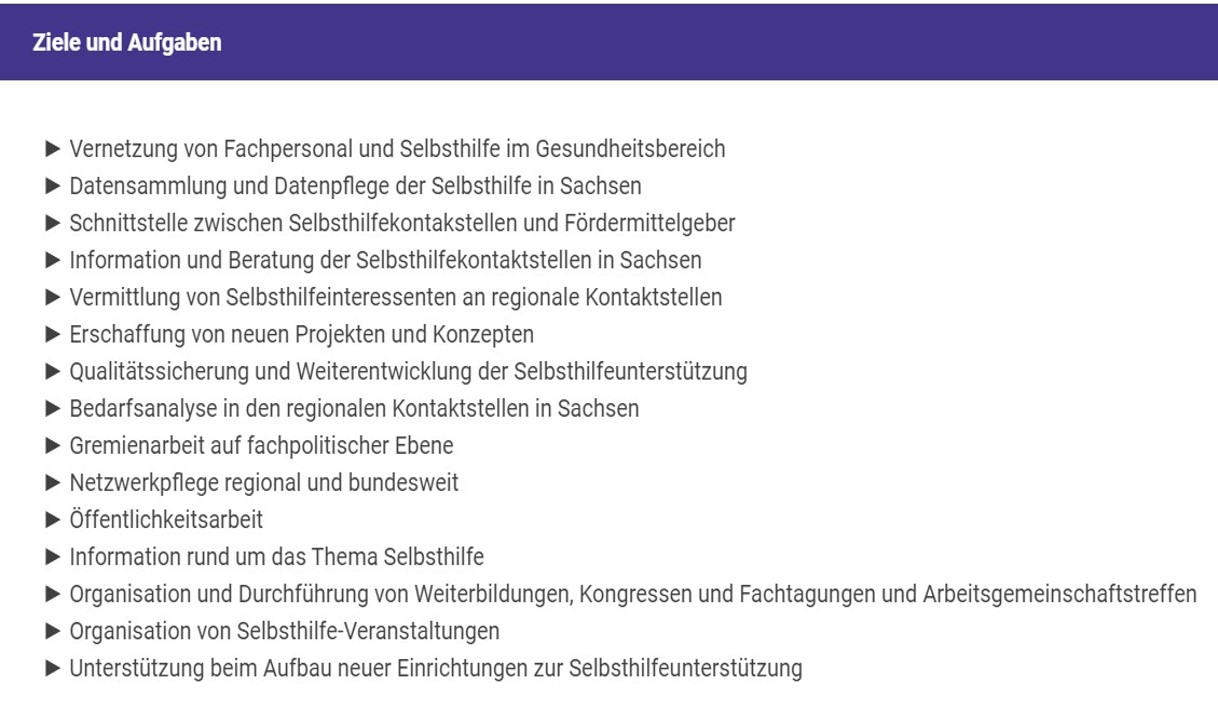 Ziele und Aufgaben Substantivierungen