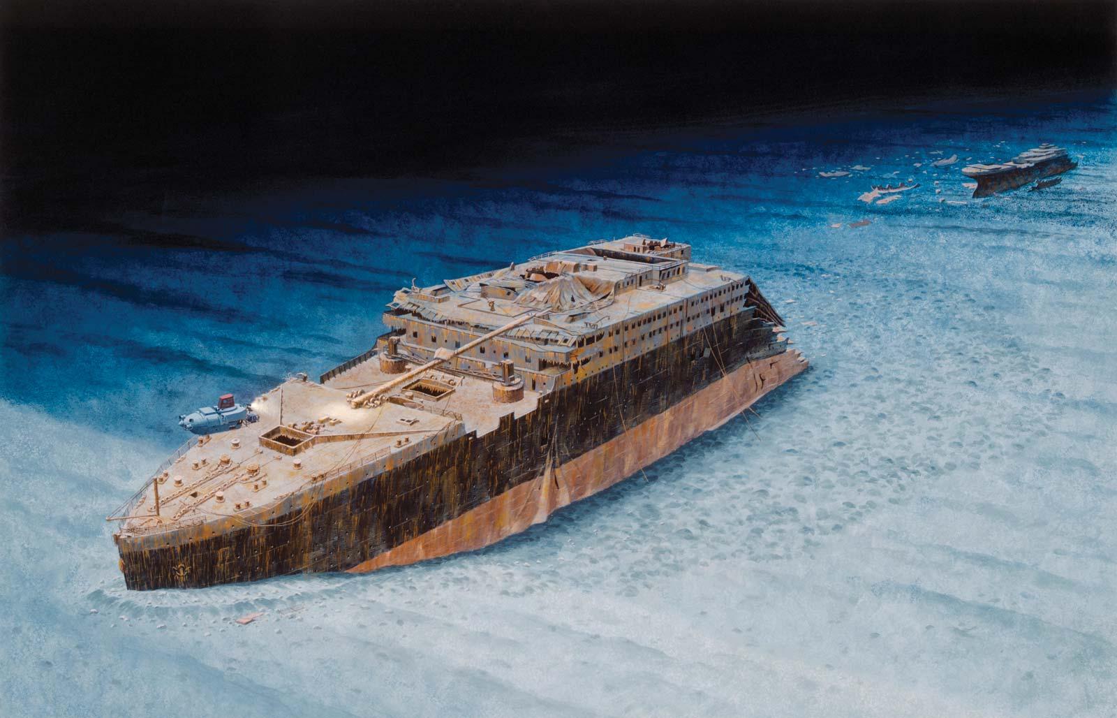 Illustration-wreck-Titanic