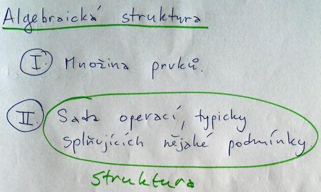 Algebraická struktura