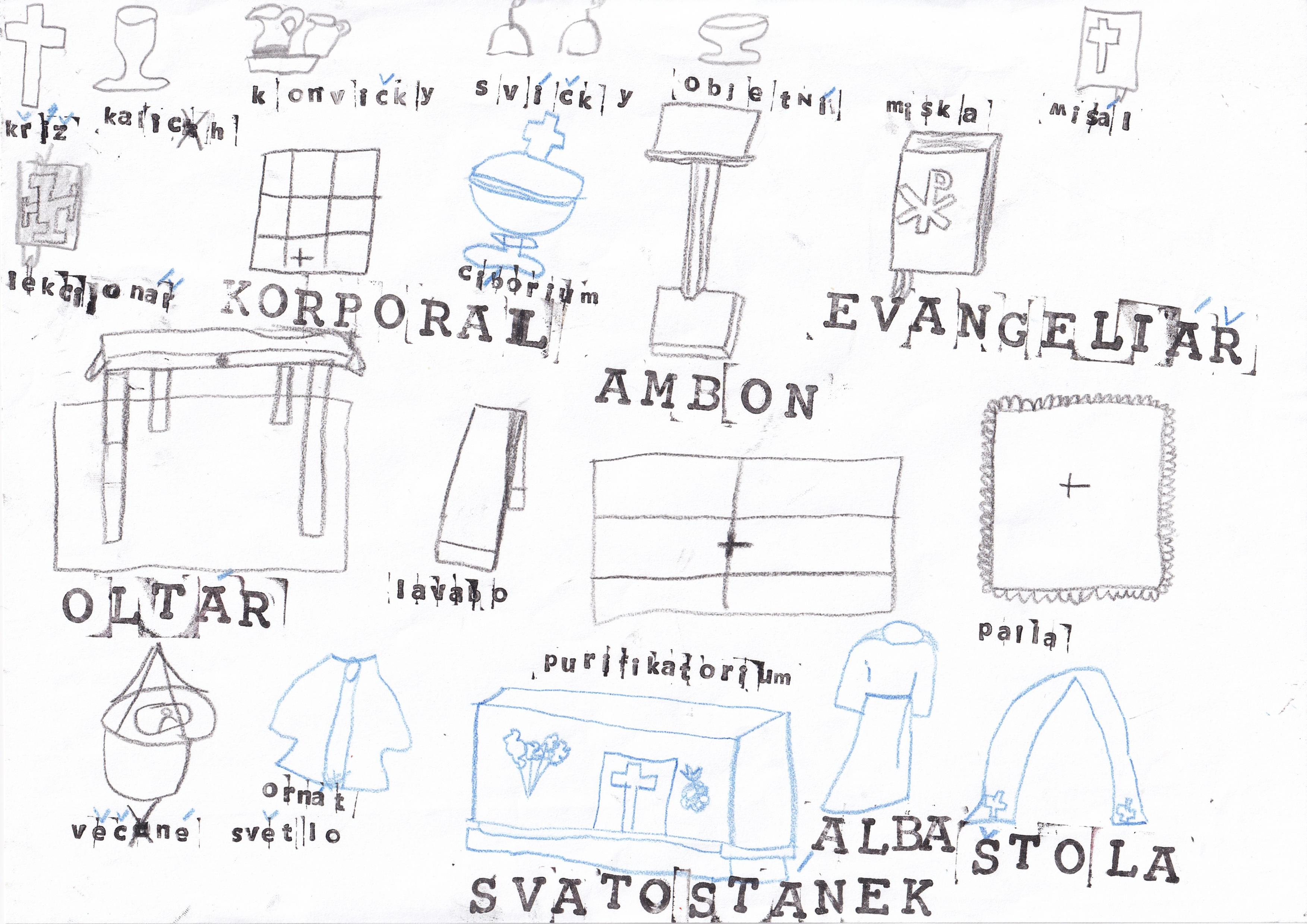 Liturgický slovníček - dítě