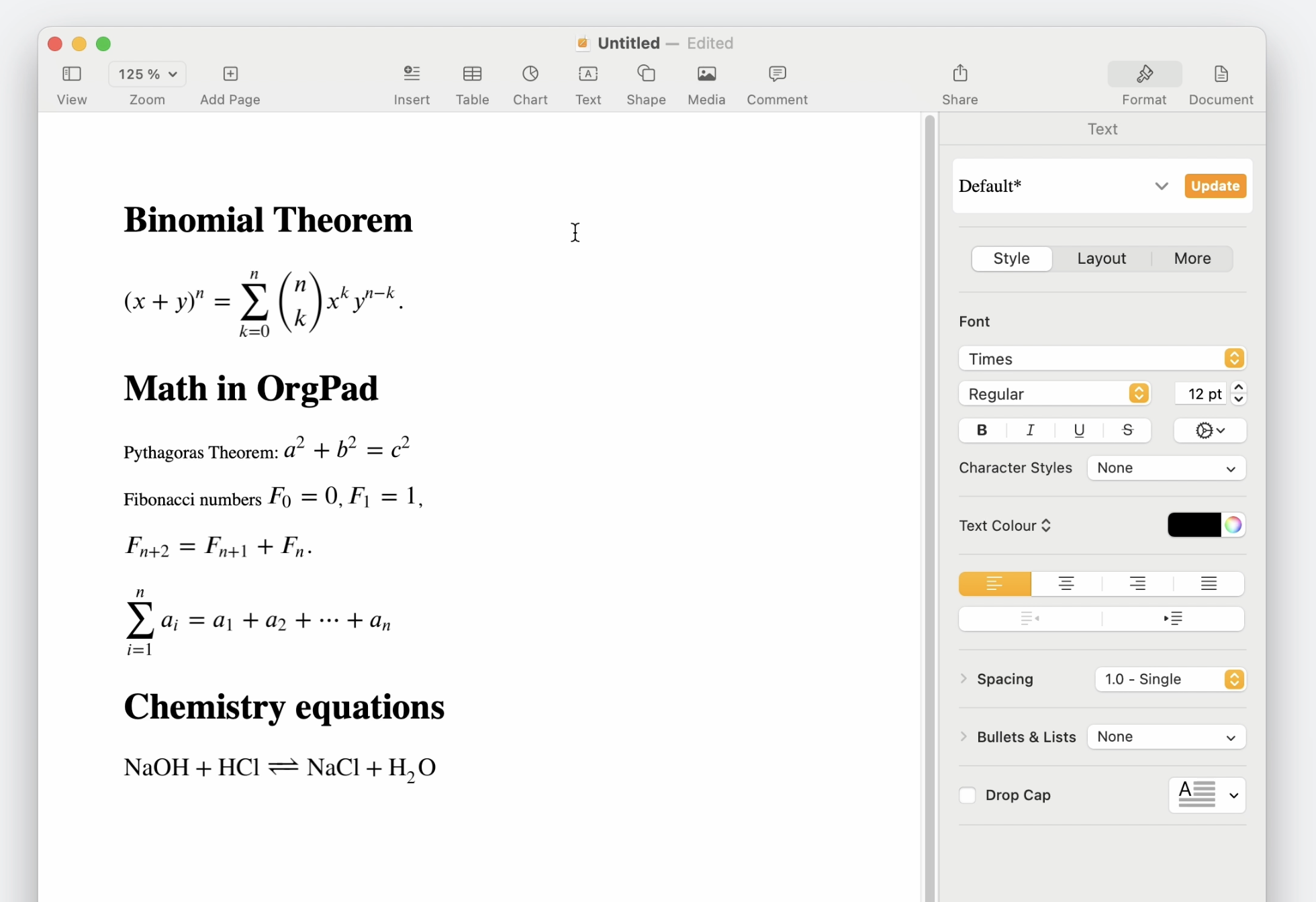 Copied into an editor with formatting