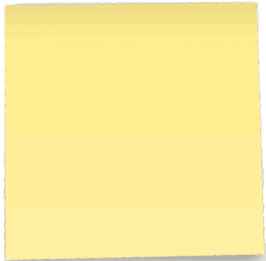 yellow sticky