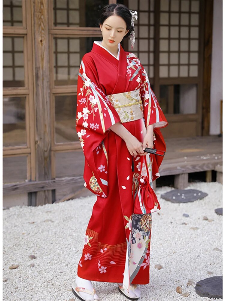 2023-New-Women-s-Japanese-Traditional-Kimono-Red-Color-Long-Sleeve-Formal-Yukata-Photography-Performing-Dress