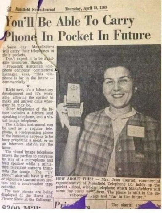článek o mobilu 1963