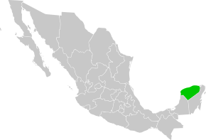 290px-Yucatan in Mexico.svg