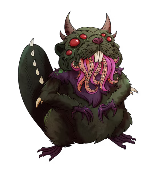 Cryptid Lovecraft beaver