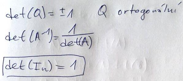 Vlastnosti determinantu 2