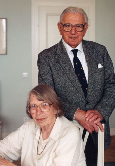 Nicholas Winton a jeho žena