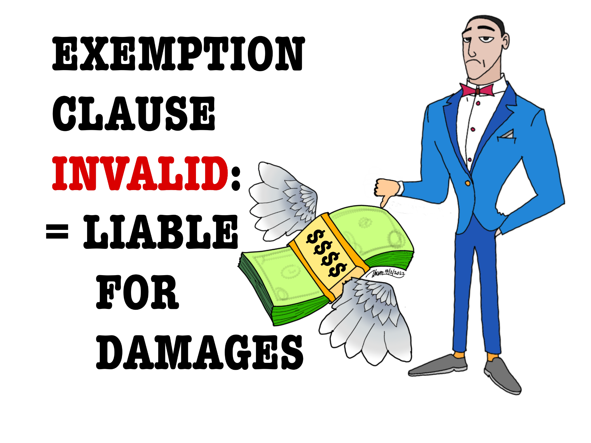 EXEMPTIONCLAUSEINVALID
