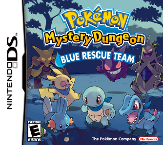Pok%C3%A9mon Mystery Dungeon - Blue Rescue Team Coverart