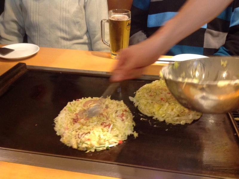 okonomiyaki priprava