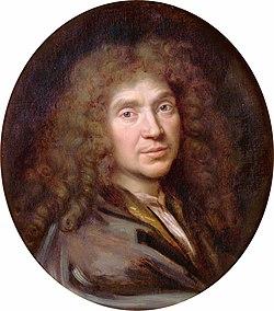 250px-Pierre Mignard - Portrait de Jean-Baptiste Poquelin dit Moli%C3%A8re %281622-1673%29 - Google Art Project %28cropped%29