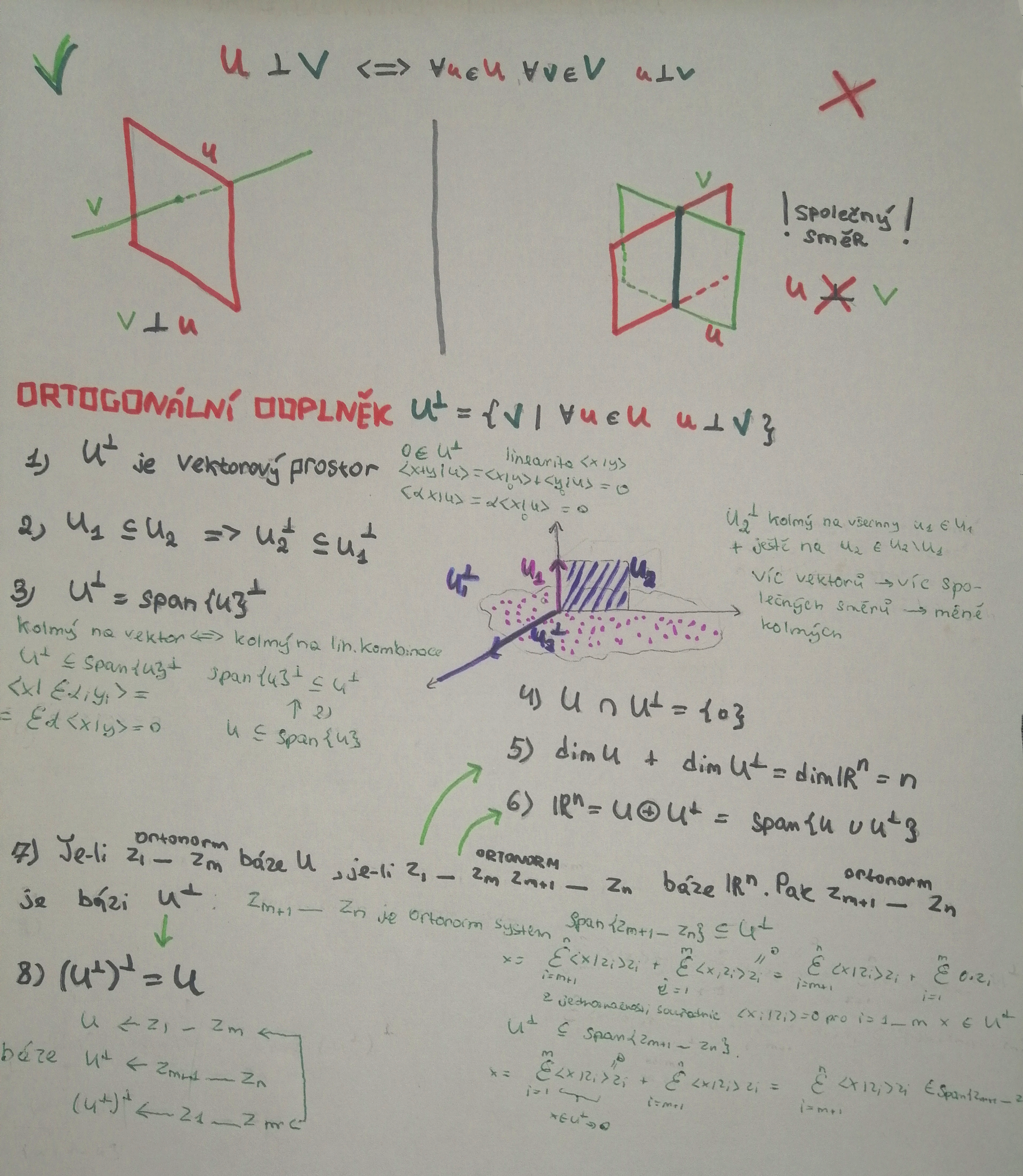 ortpgonality 2 doplnek