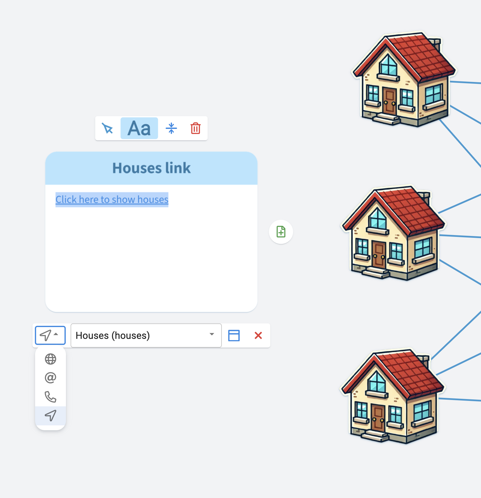 A link to a location