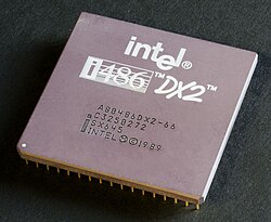 Intel 80486DX2 top