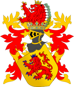 250px-Achievement %28coat of arms%29 of the House of Habsburg.svg