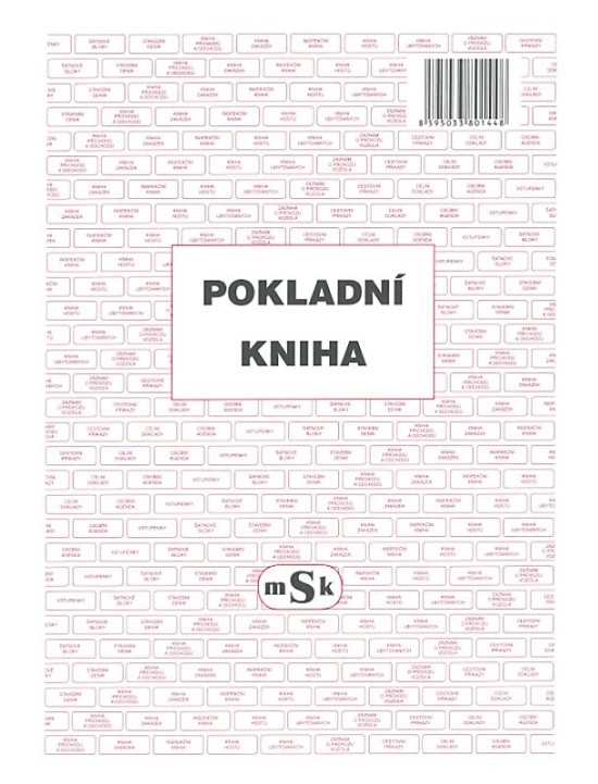 pokladni kniha