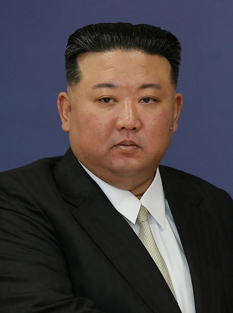Kim Jong-un and Vladimir Putin (2023-09-13) 12 (cropped)