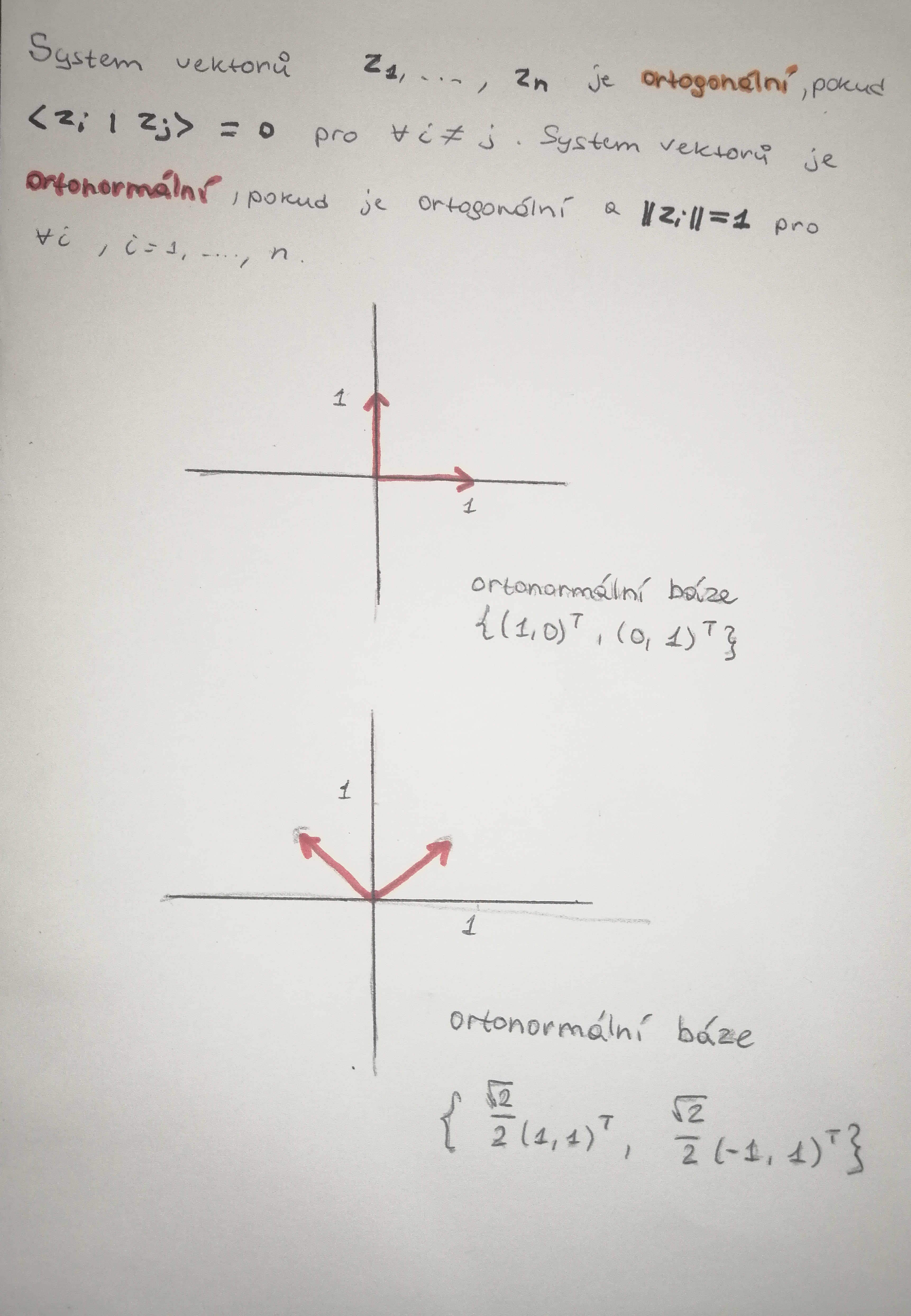 ortonorm baze