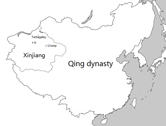 Qing dynasty and Xinjiang