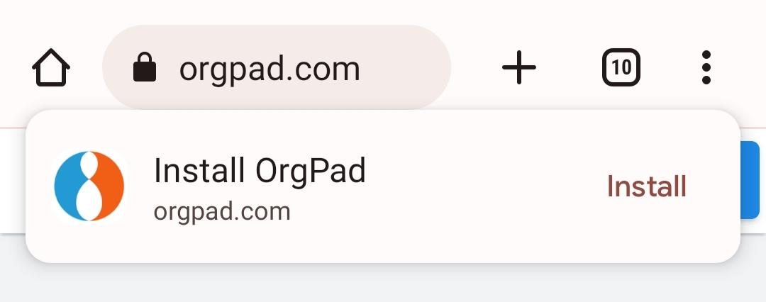 instalation-of-the-orgpad-application