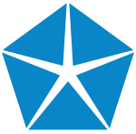 150px-ChryPly Blue Pentastar.svg