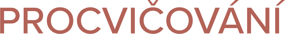 procvičování