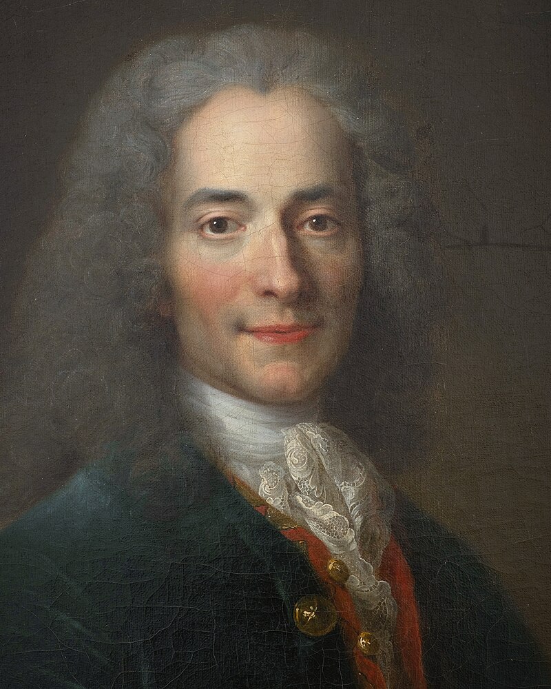 Atelier de Nicolas de Largillière, portrait de Voltaire, détail (musée Carnavalet) -001