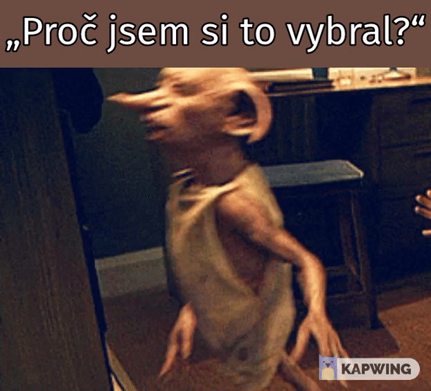 Proč jsem si to vybral