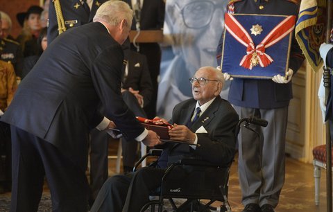 Nicholas Winton a Řád Bílého lva