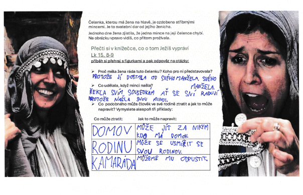 PL dítěte - ukázka