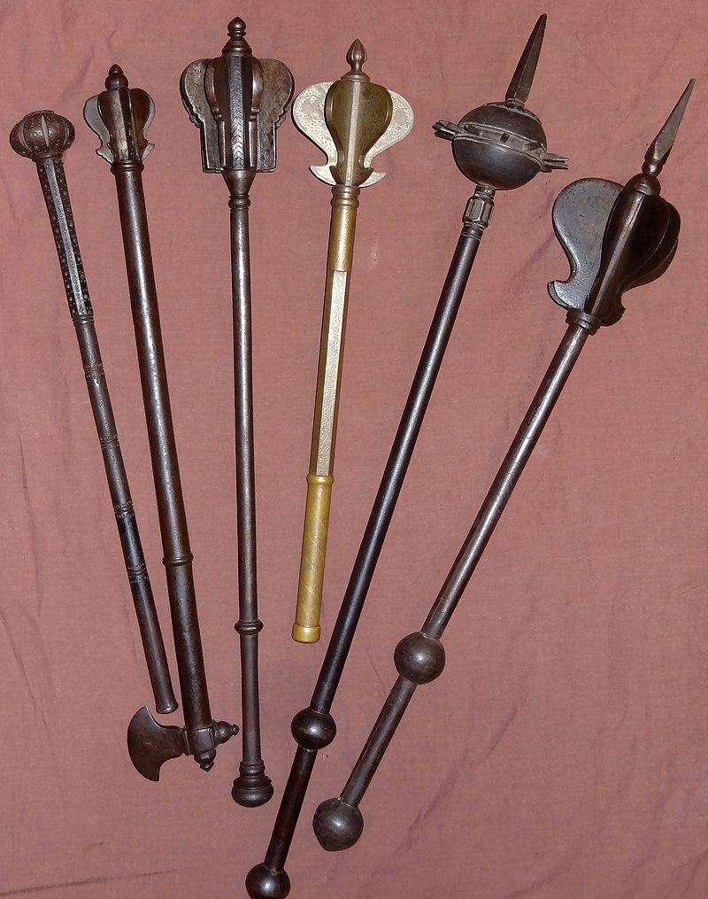 800px-Various Indo-Persian maces
