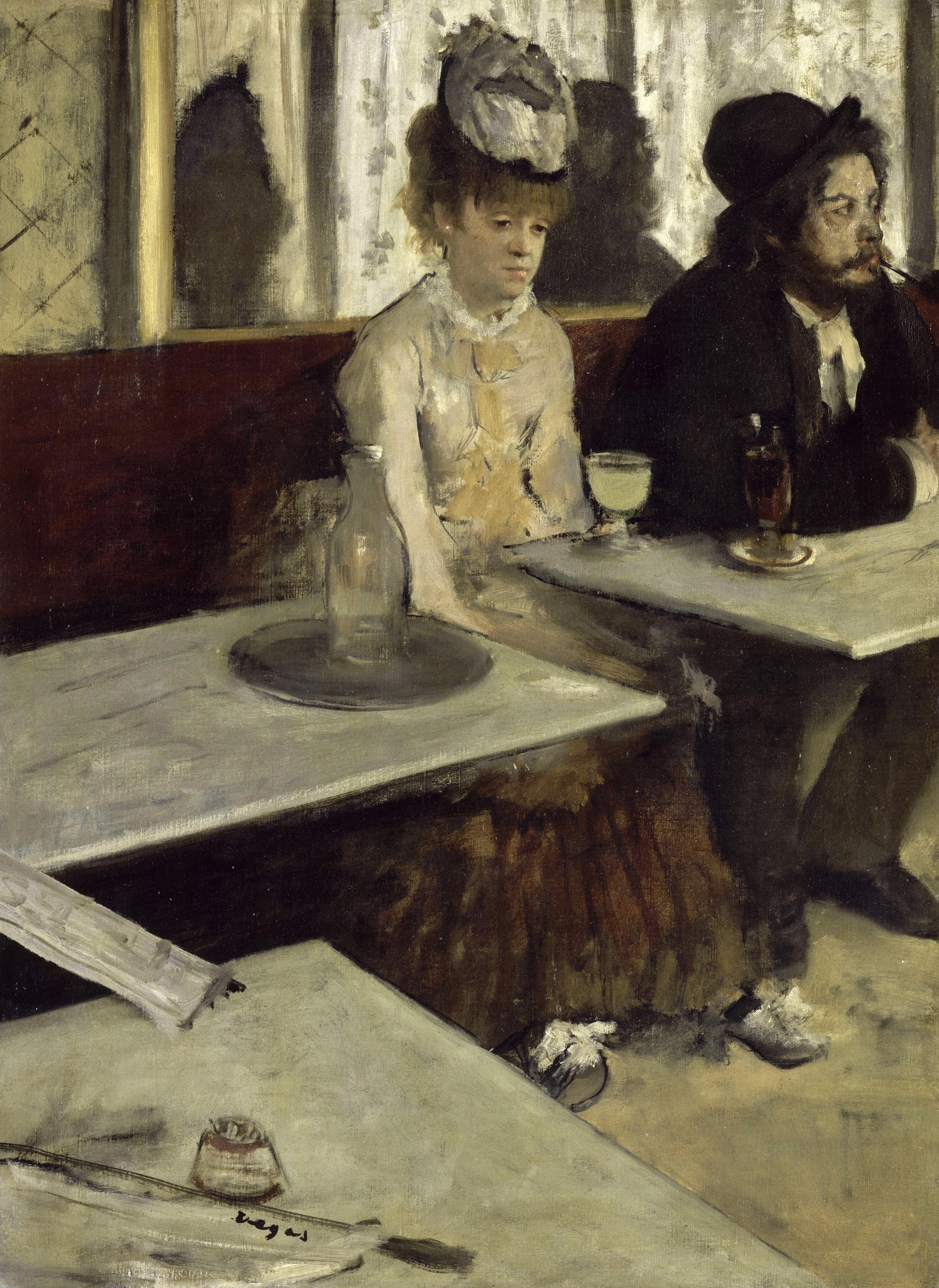 Edgar Degas - In a Caf%C3%A9 - Google Art Project 2