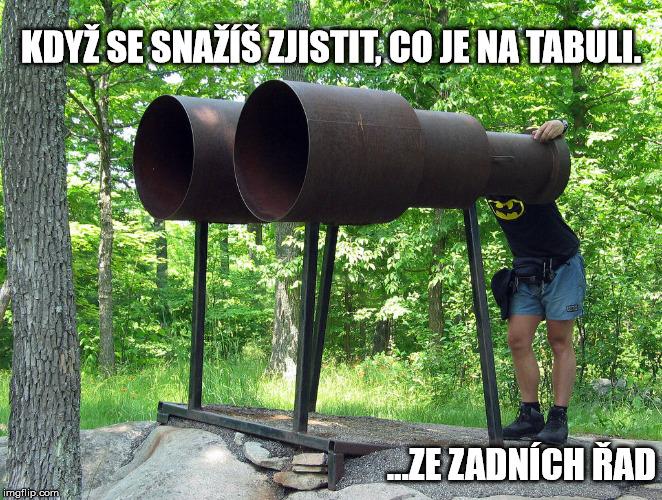 zadní řady