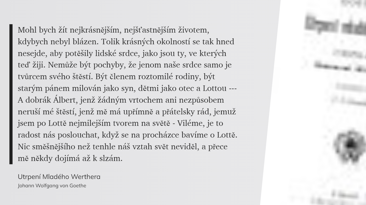 Utrpení Mladého Werthera (21)