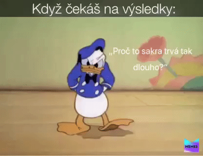 čekání na výsledky