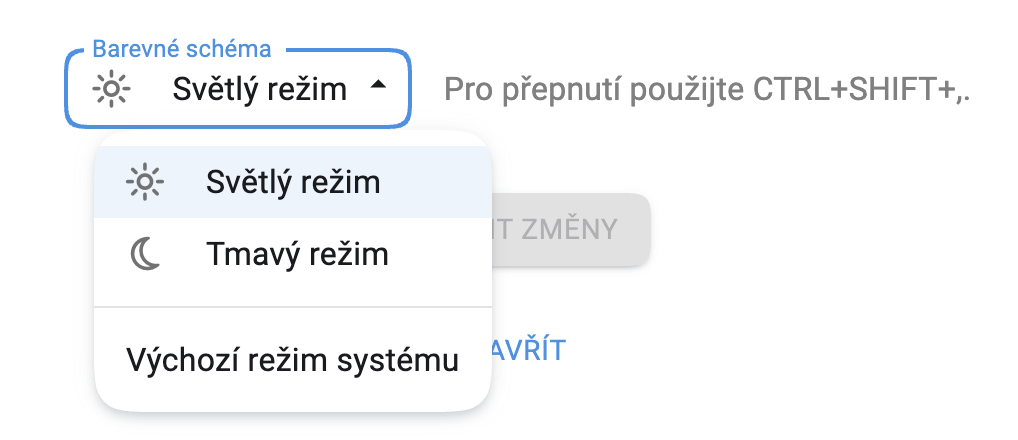 Volba barevného schématu