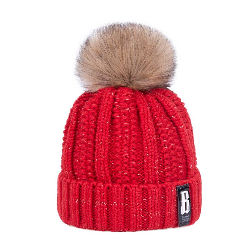 2017-New-Pom-Poms-Winter-Hat-for-Women-Fashion-Solid-Warm-Hats-Knitted-Beanies-Cap-Brand