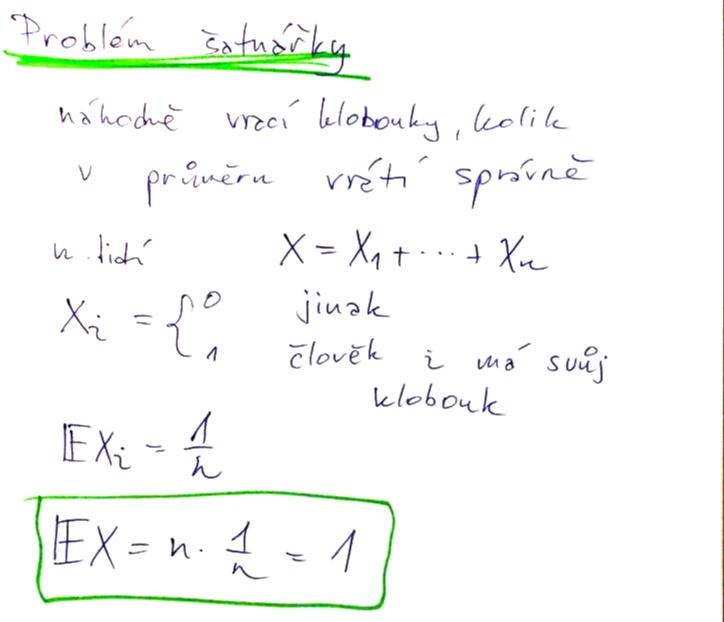 Problém šatnářky