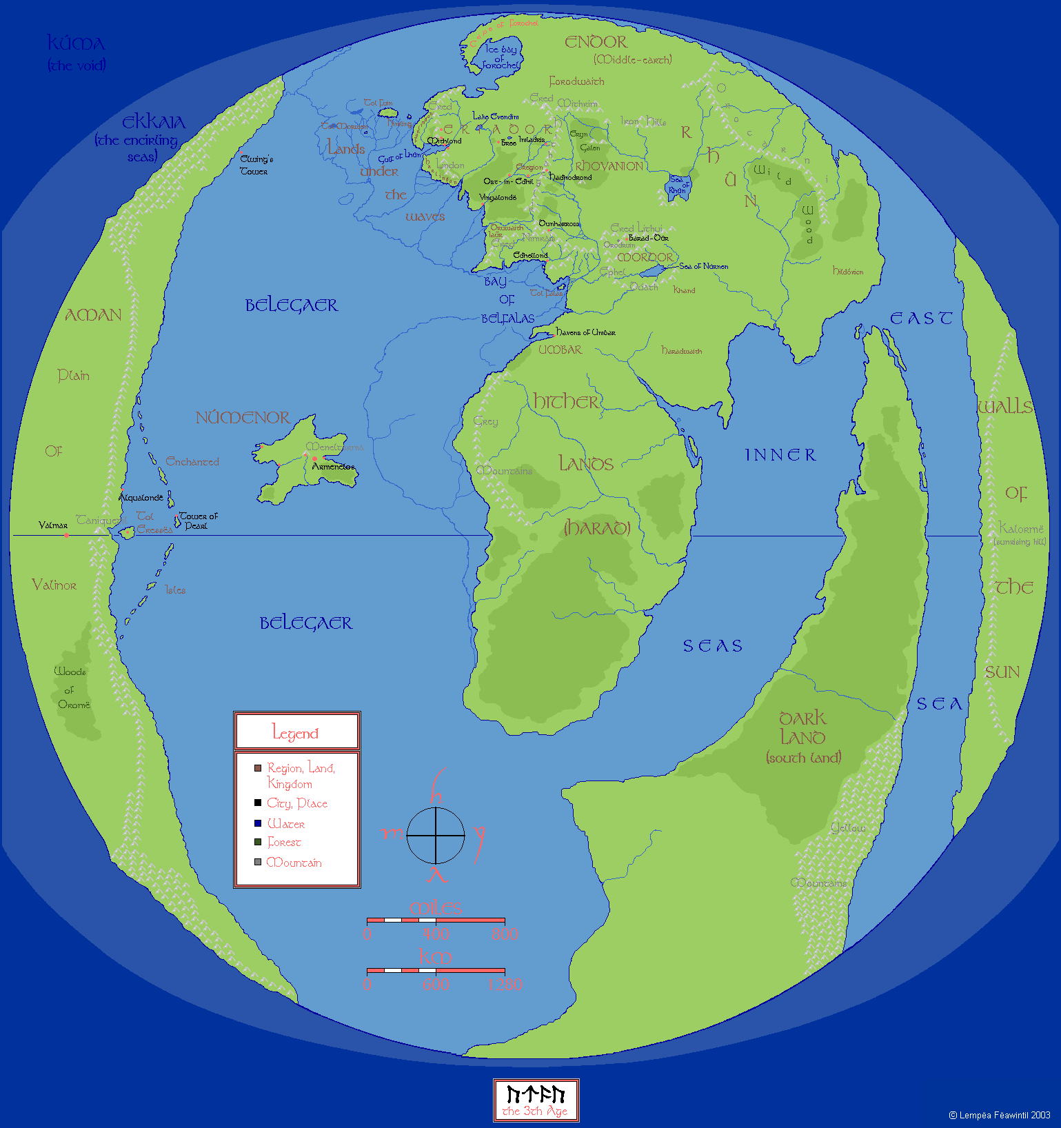 Quentin Lowagie - Arda in the Second Age